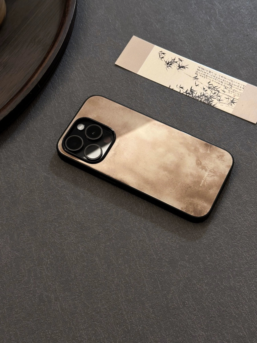 Night Studio Brown Texture Art Painting Phone Case