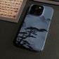 Night Studio Pine Blue Purple Phone Case