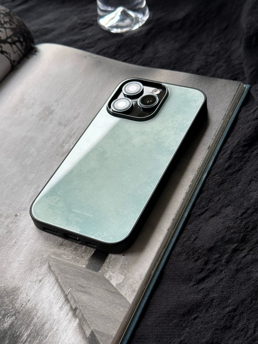 Night Studio Marble Pattern Blue Phone Case