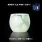 Jade + Jade Teacup Wine Cup Kung Fu Tea Set Self-Use + Raw High + Jade Master Cup ++ Tea Cup