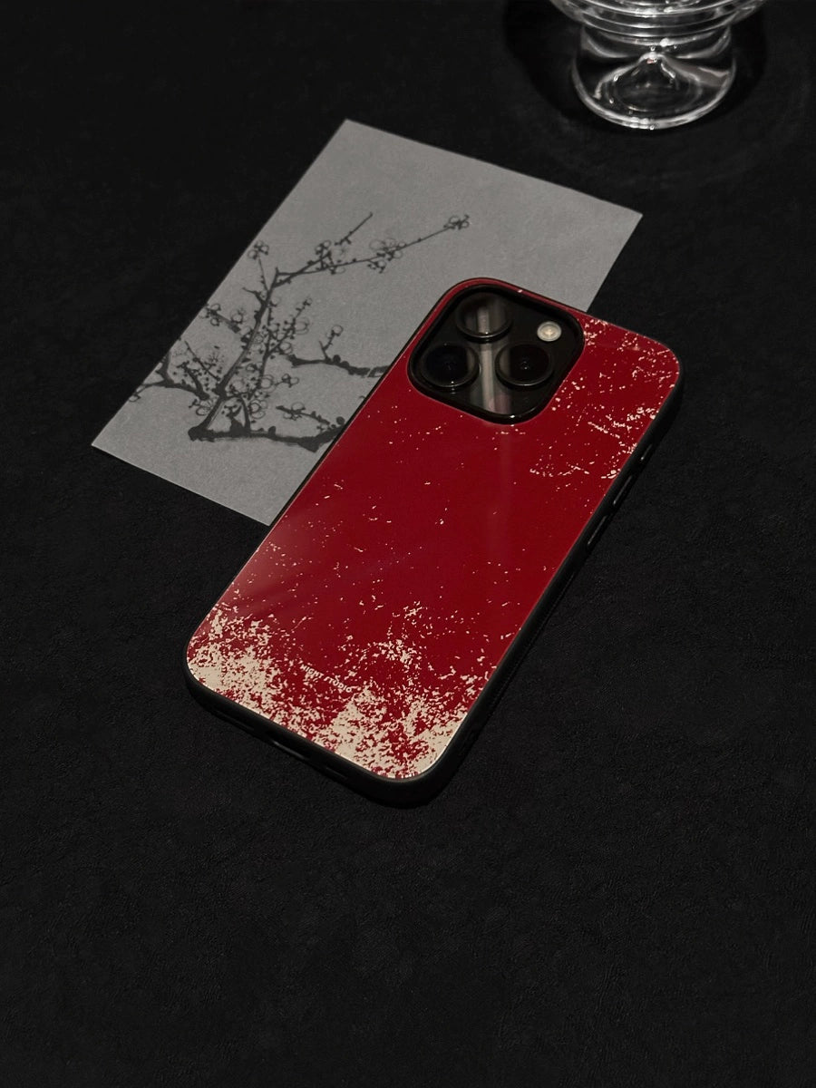 Night Studio Graffiti Art Red Phone Case