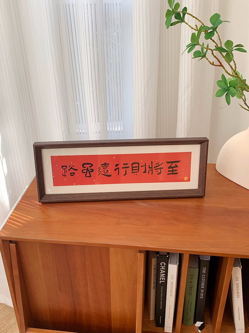 Home fat house, new Chinese style French style photo frame Happy text Taiwan customer product piece