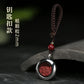 Cinnabar rough stone crystal sand gaga box natal year hanging female piece powder male grain with body talisman