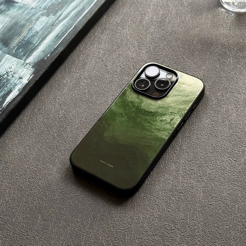 Night Studio Rain and Mountain Forest Phone Case