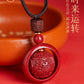 Cinnabar hanging | women's natural original | purple gold sand | male Pixiu steam | piece | object | bead | body talisman