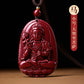 Manjushri Cinnabar Natal Buddha Female Natal Year Shou Shen Man Body Character Mother