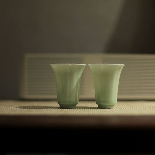 | Don't read | "Douqing" Kwai Kou < unk > Fragrance Cup, Juxiang Cup, Tea Tasting Cup, Celadon Tea Set, Teacup