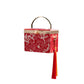 Chinese original ancient gold bag versatile portable square bag