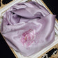 Send high-quality mulberry towels, handmade thorns, real towels, China Peony Wine Shawl Girl