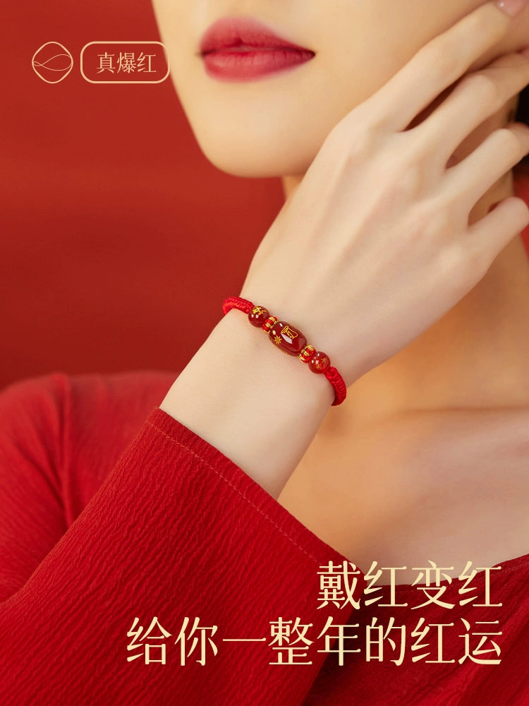 2024 Natal Year Taihua Character Hand Year Character Nao Bracelet