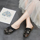 Old Beijing cloth shoes Jiangnan ethnic slippers female outer wear fairy bag half drag