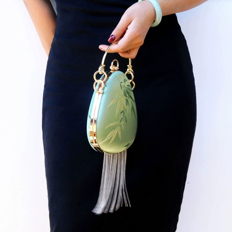 Ancient Mini Water Drop Gold Bag