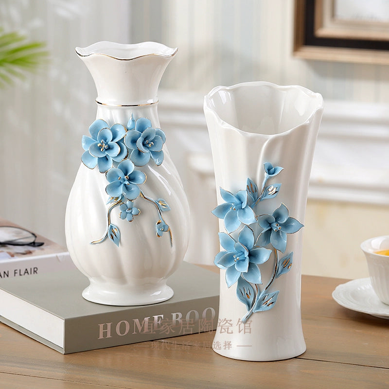 Type ceramic vase 1 piece flower arrangement device rich bamboo guest dining table wedding product