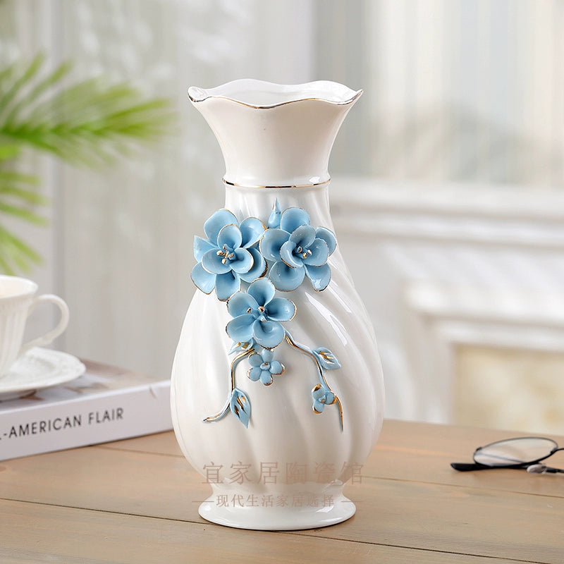 Type ceramic vase 1 piece flower arrangement device rich bamboo guest dining table wedding product