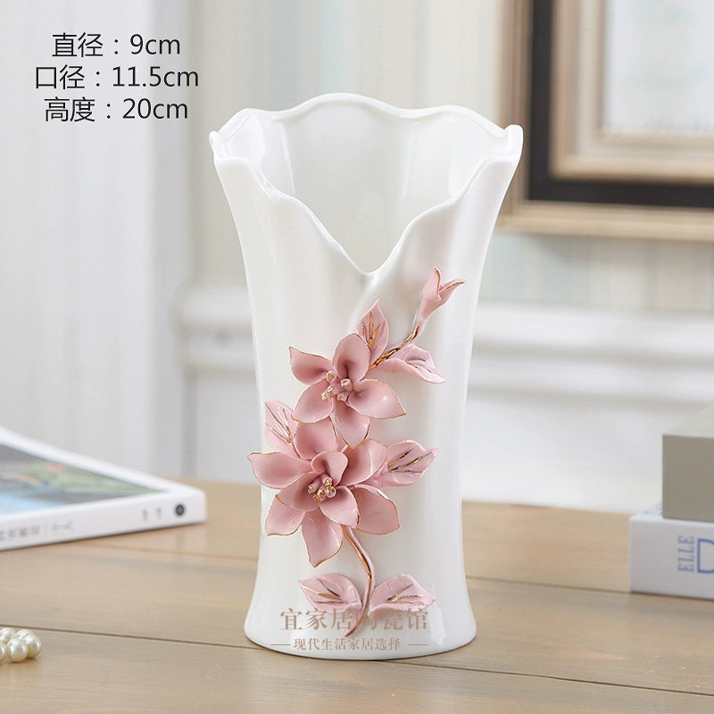 Type ceramic vase 1 piece flower arrangement device rich bamboo guest dining table wedding product