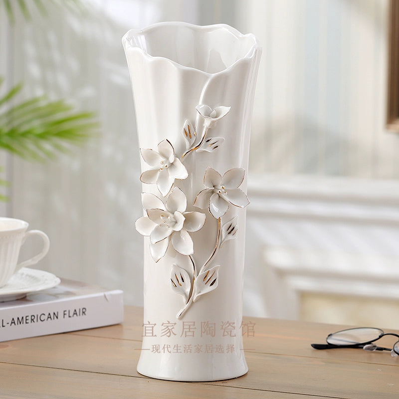 Type ceramic vase 1 piece flower arrangement device rich bamboo guest dining table wedding product