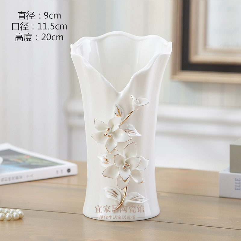 Type ceramic vase 1 piece flower arrangement device rich bamboo guest dining table wedding product