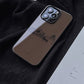 Night Studio Natural Painted Brown Phone Case