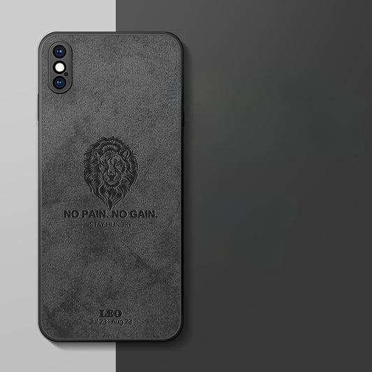 Zodiac Sign Black Sweatproof Phone Case