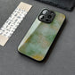 Night Studio Green And Yellow Glazed Phone Case